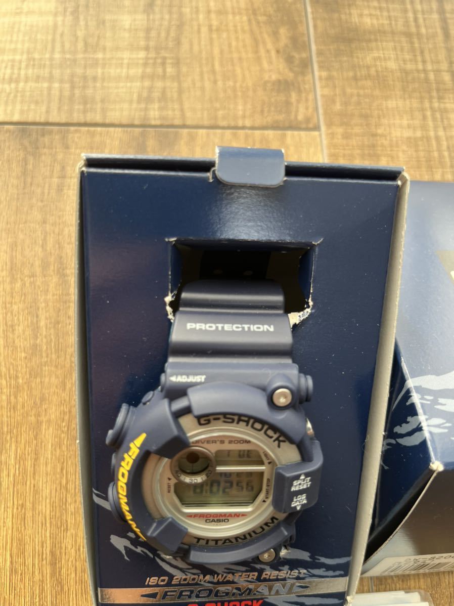 CASIO G-SHOCK DW-8200NK-2JR FROGMAN ネイビー フロッグマン 箱付き1