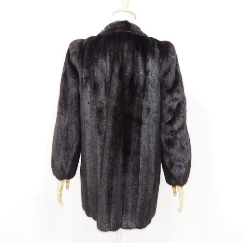定価148万円！高級毛皮 ミンク Royal Dark Mink 優しく コート☆未使用 