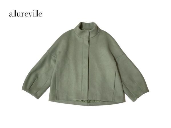 TA100 〇 allureville アルアバイル 大人かわいい ポンチョのような 