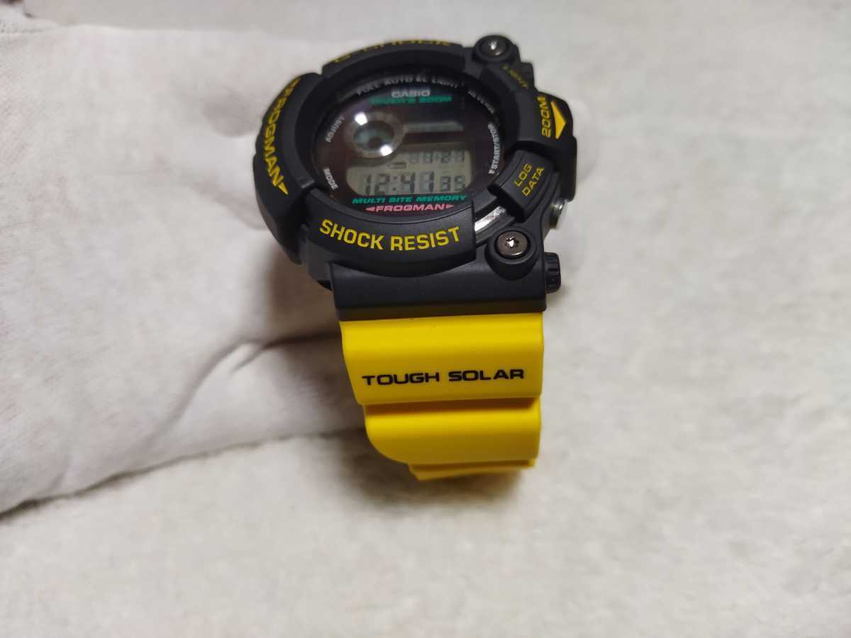 GW−200系 フロッグマン 1円〜 FROGMAN G-SHOCK イエロー 黄色 