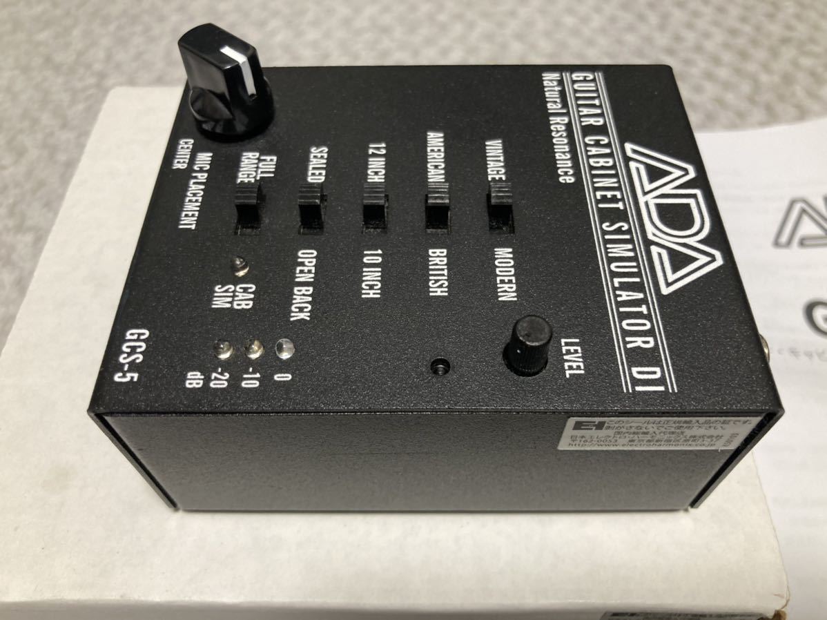 ADA GCS-5 ギター キャビネットシミュレーター / DIボックス 【公式通販】