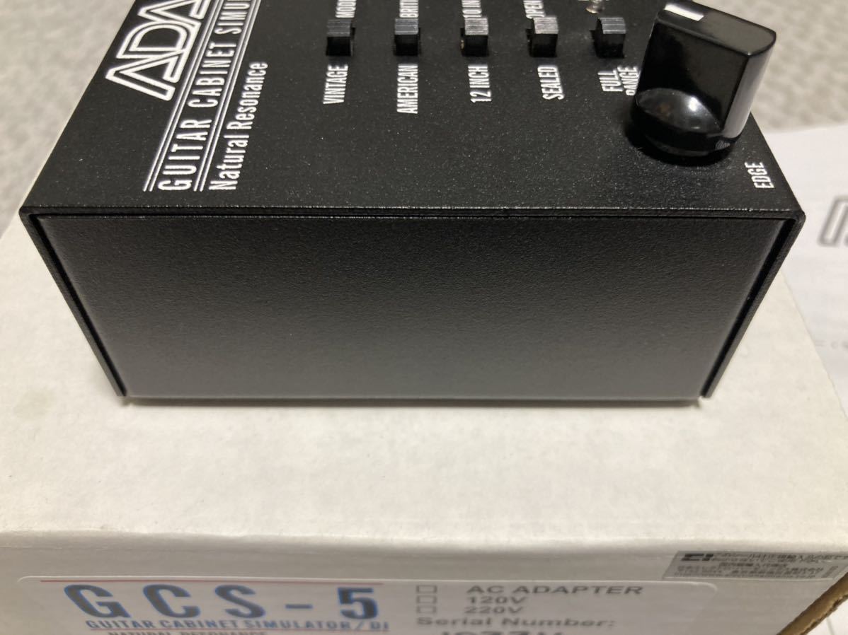 ADA GCS-5 ギター キャビネットシミュレーター / DIボックス 【公式通販】