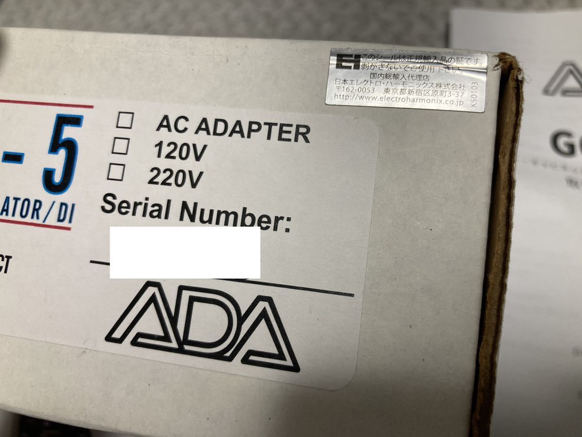 ADA GCS-5 ギター キャビネットシミュレーター / DIボックス 【公式通販】