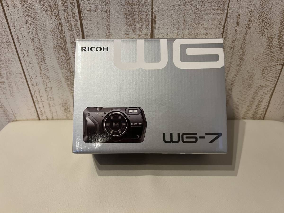 送料無料］RICOH リコー デジタルカメラ WG-7 BLACK 未使用品 【公式通販】
