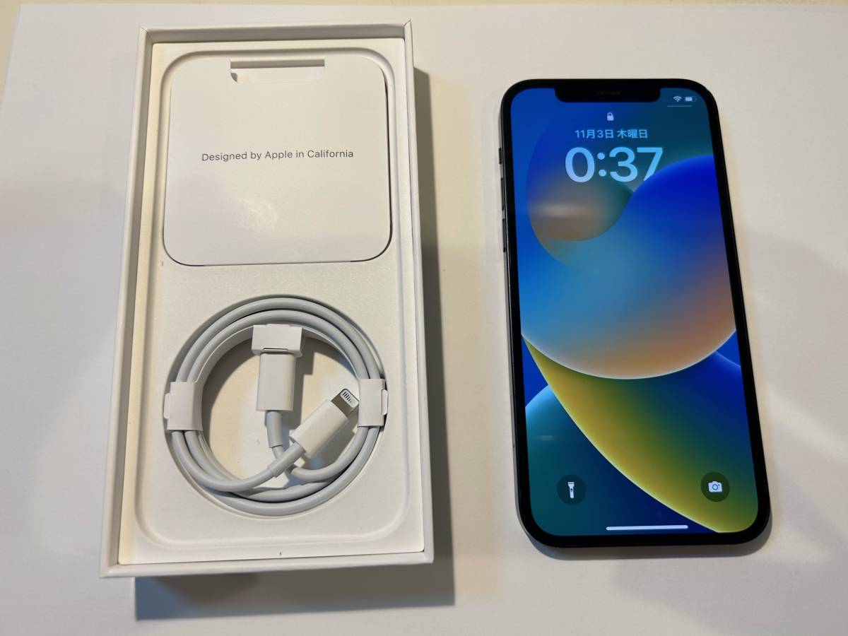 iPhone 12 128GB ブラック SIMフリー 付属品完備(iPhone)|売買 iPhone 12 128GB ブラック SIMフリー 付属品完備(iPhone)|売買