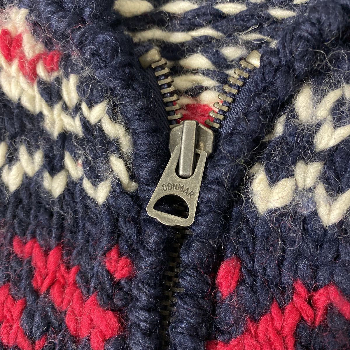 美品 名作 POLO Ralph Lauren 星条旗 ウール カウチン セーター S