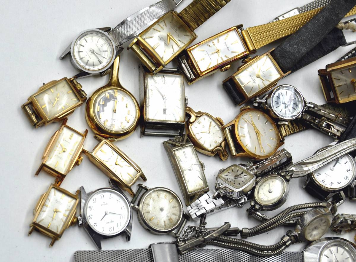 レディース手巻き時計 ジャンク品30個 レディース 時計 手巻き