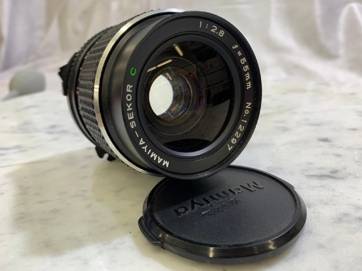 MAMIYA-SEKOR オールドレンズ　（ジャンク品） □t742 ジャンク☆Mamiya マミヤ sekor c 2.8 55mm カメラレンズ