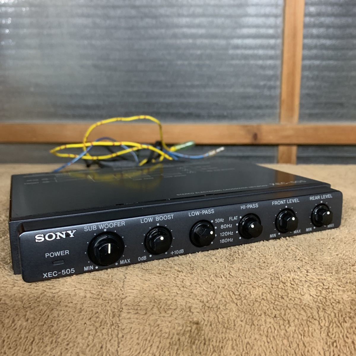 SONY ソニー SONY XEC-505 クロスオーバーネットワーク サブウーファー