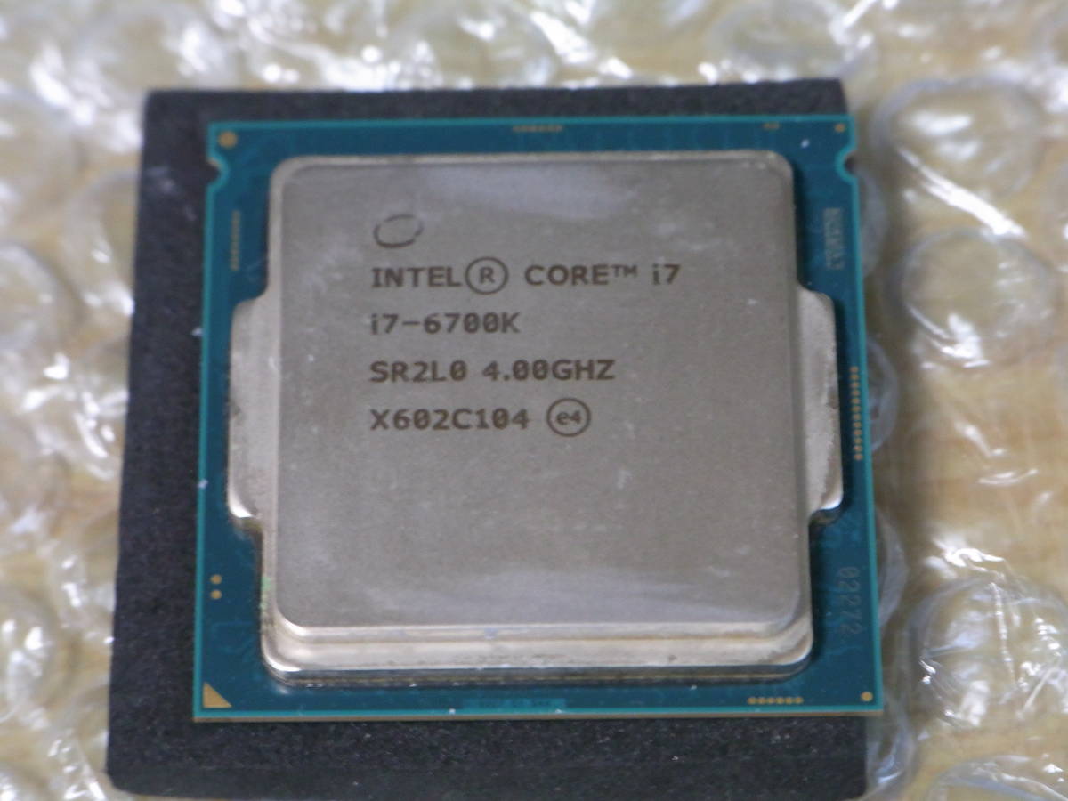 Intel Core i7-6700K CPU 4.00GHz(おまけは応相談) Core Intel i7
