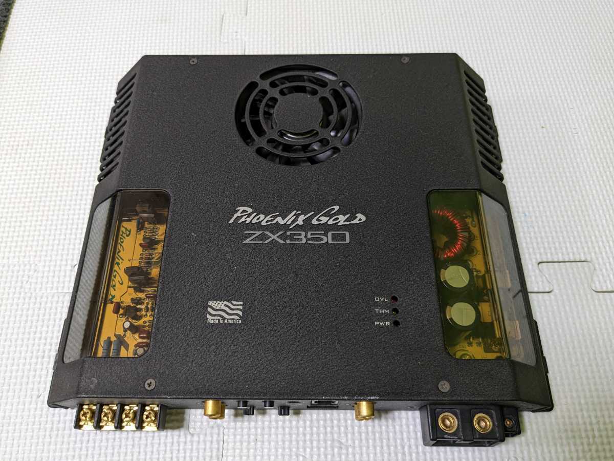 Phoenix Gold ZX350 アンプ PHOENiX GOLD ZX350 2chアンプ フェニックスゴールド 名