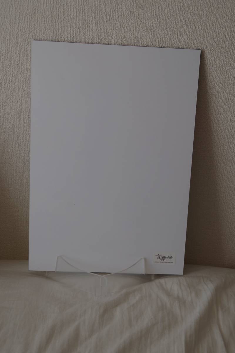 【新海誠】言の葉の庭　キャラファインアクリル『藤棚』　証明書付き　　君の名は　天気の子　すずめの戸締り_3