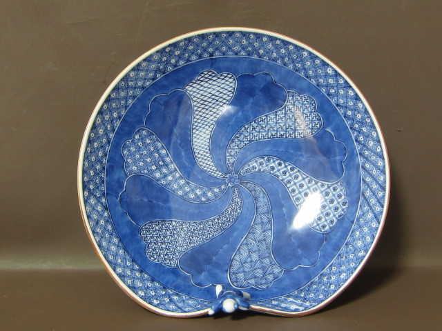 永楽得全(十四代永楽善五郎 1853-1909) 小ホツあり 唐子遊赤絵茶碗