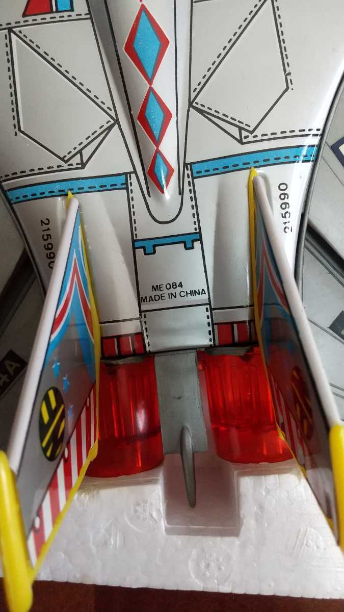 ブリキ玩具 中国製品 JET FIGHTER TOMCAT 胴体長さ約31Cm 翼全開時約