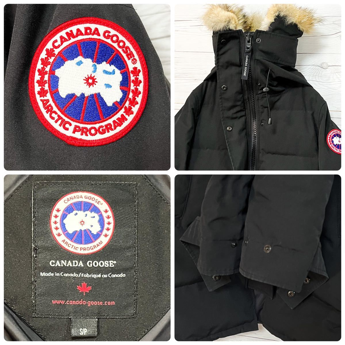 極美品・定価16万円】カナダグース Canada goose ダウンジャケット 黒 