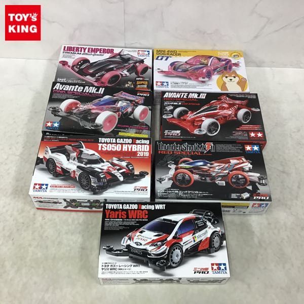 1円〜 タミヤ ミニ四駆PROシリーズ 1/32 トヨタ ガズーレーシング TS050 HYBRID 2019 アバンテ Mk.II ピンクスペシャル 等