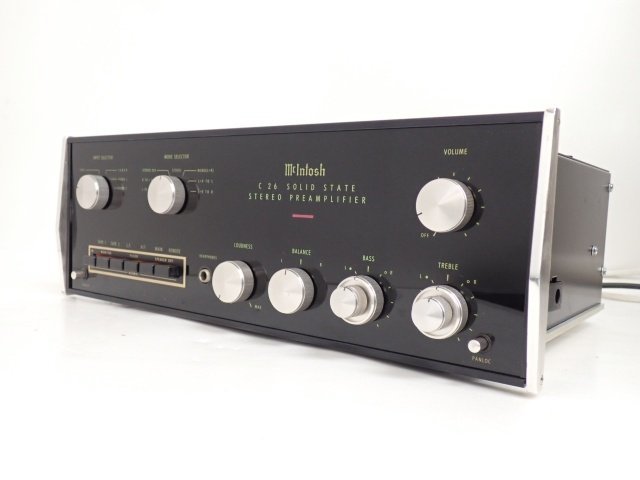 McIntosh プリアンプ/コントロールアンプ C26 117V仕様