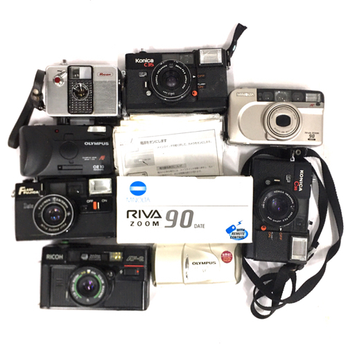 大得価，大人気 1円 OLYMPUS &mu;- ZOOM VF Konica C35 EF FLASH FUJICA DATE 含む コンパクトフィルムカメラ まとめセット(コンパクトカメラ)｜売買されたオークション情報、yahooの商品情報をアーカイブ公開 - オークファ コンパクトカメラ