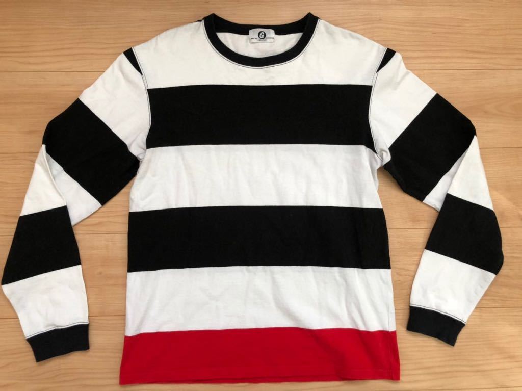 名作 goodenough グッドイナフ 長袖Tシャツ ロンT ボーダーカットソー