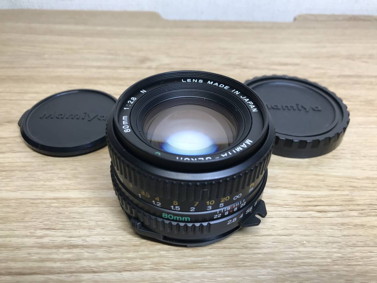 MAMIYA SEKOR C 80mm 1:2.8 中判 フィルムカメラ レンズ M645 645 Pro