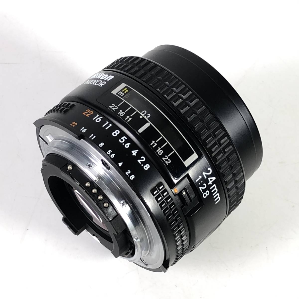 Nikon AF NIKKOR 24mm F2.8 ニコン ニッコール 単焦点 広角 レンズ 一眼レフ カメラ 現状品 ヱOA4e 24mm AF Nikon s543 P172 0