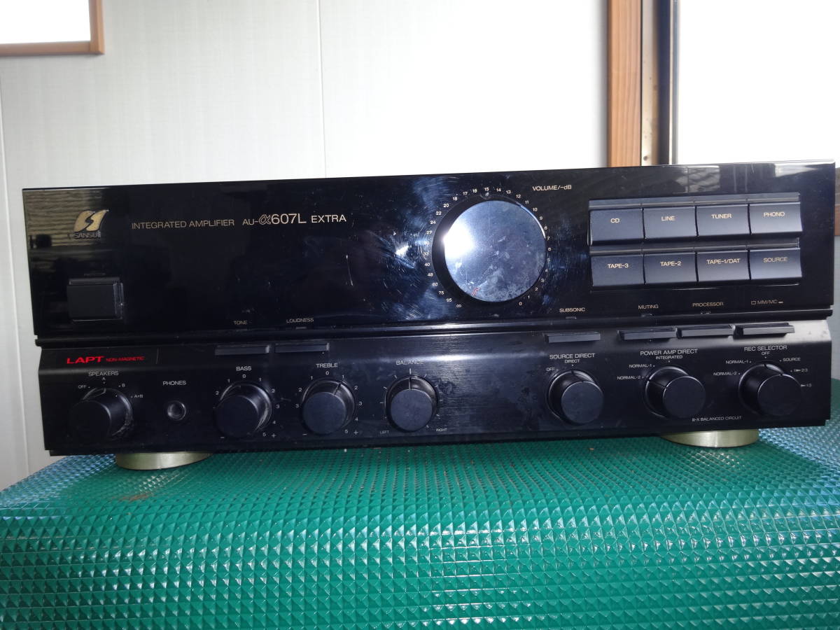 サンスイ AU-α607L EXTRA メンテナンス済 SANSUI AU-α607MR