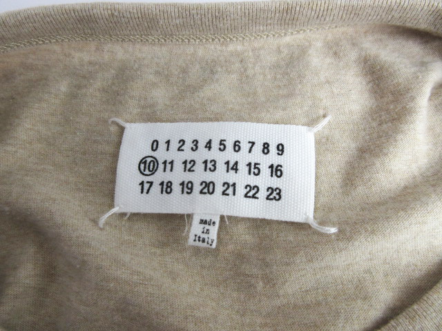メゾンマルジェラ Maison Margiela Tシャツ コットンジャージー 