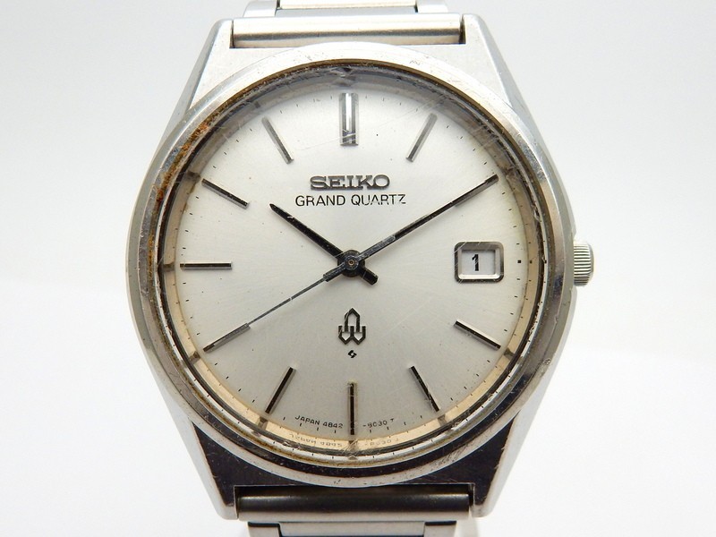 1円スタート 腕時計 SEIKO セイコー GRAND QUARTZ グランドクオーツ 