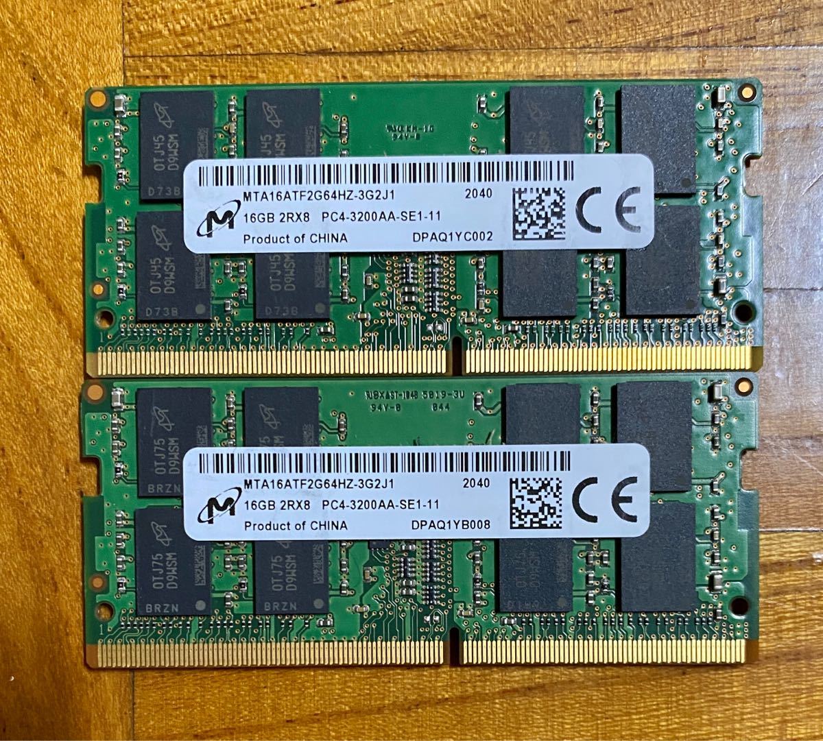 8GB 2枚組(計16GB) 簡易動作確認OK】SliconPower(SP008GBLTU160N02