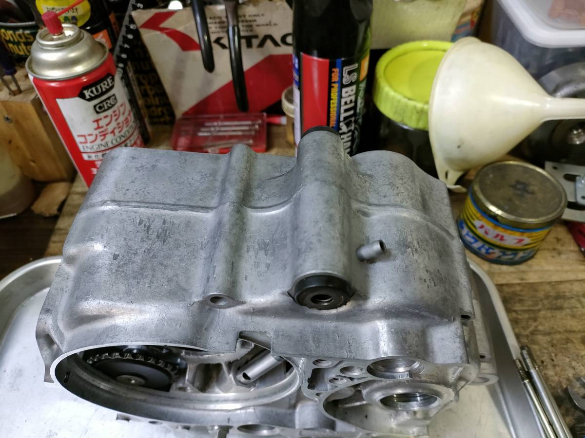 12V純正防振クランクケース シール ベアリング新品 防振ゴム付 付属品 