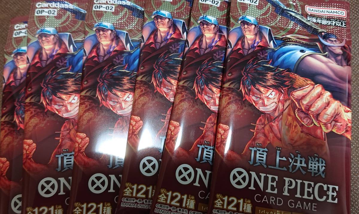 正規品，人気 ワンピースのカード 6パック onepiece 頂上決戦(ワンピース)｜売買されたオークション情報、yahooの商品情報をアーカイブ公開 - オークファン その他