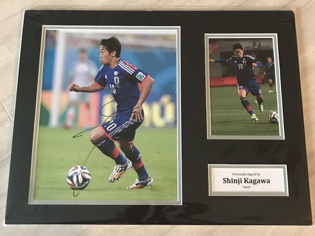 香川真司 日本代表 ⁄ サッカー 直筆サイン入り日本代表13⁄14フォト