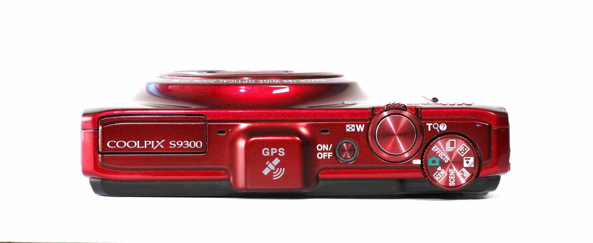 S9300 Nikon Digital : Coolpix COOLPIX Camera com Black camera Red 