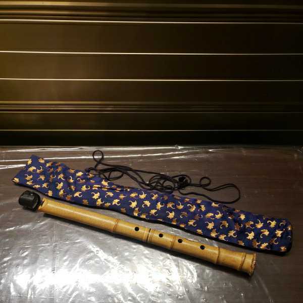 尺八 竹治 長さ 54.5cm 和楽器 銘有 尺八 和楽器 竹治