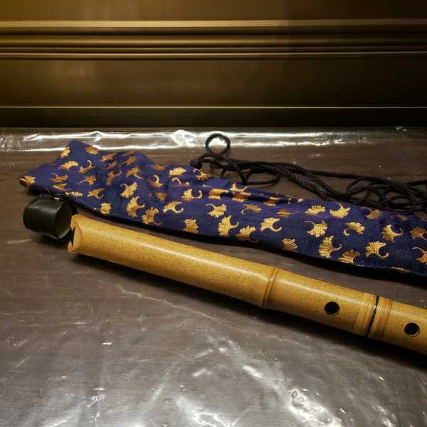 尺八 竹治 長さ 54.5cm 和楽器 銘有 尺八 和楽器 竹治
