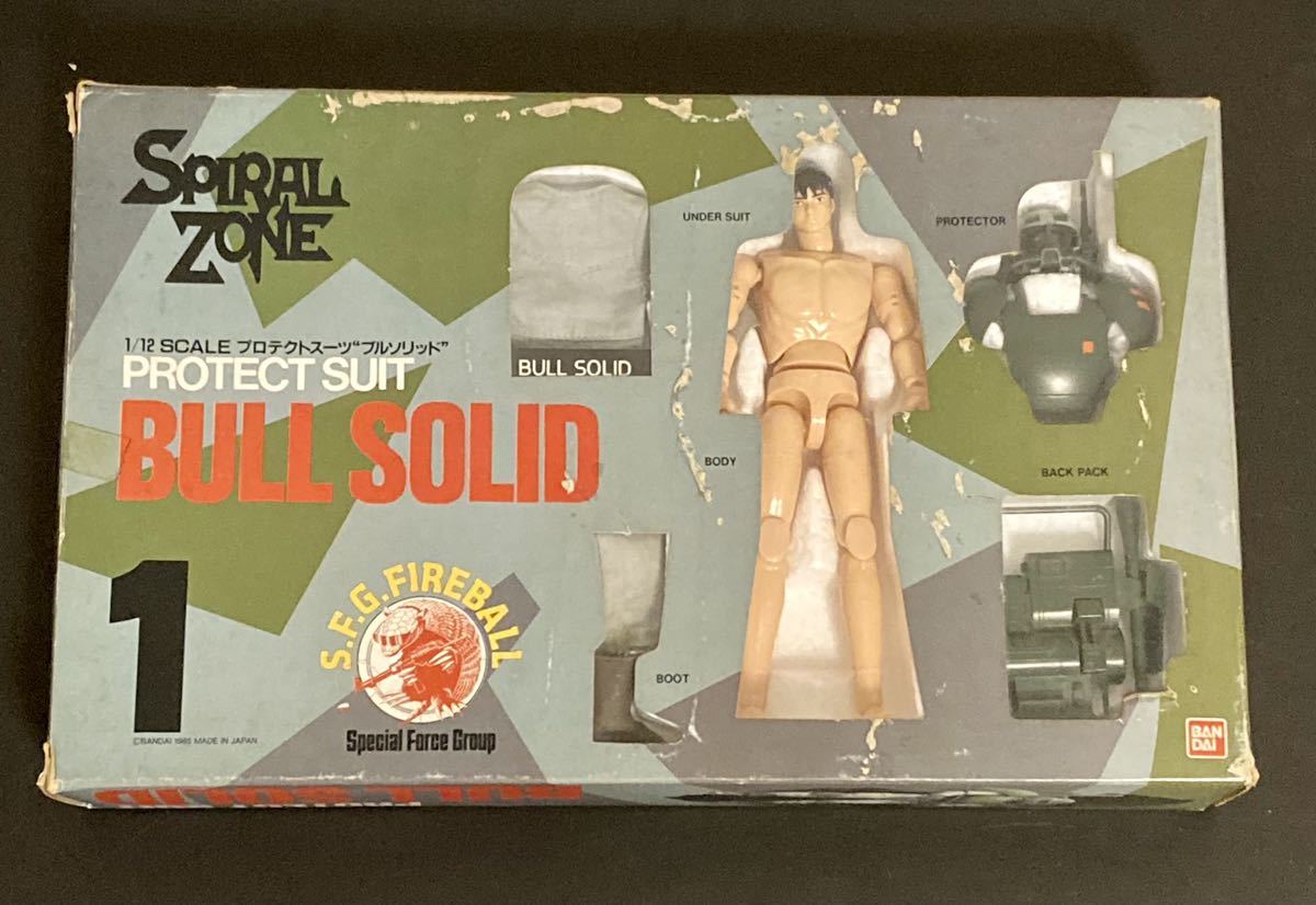 BANDAI 1/12 スパイラルゾーン フィギュア SPIRAL ZONE BULL SOLID 