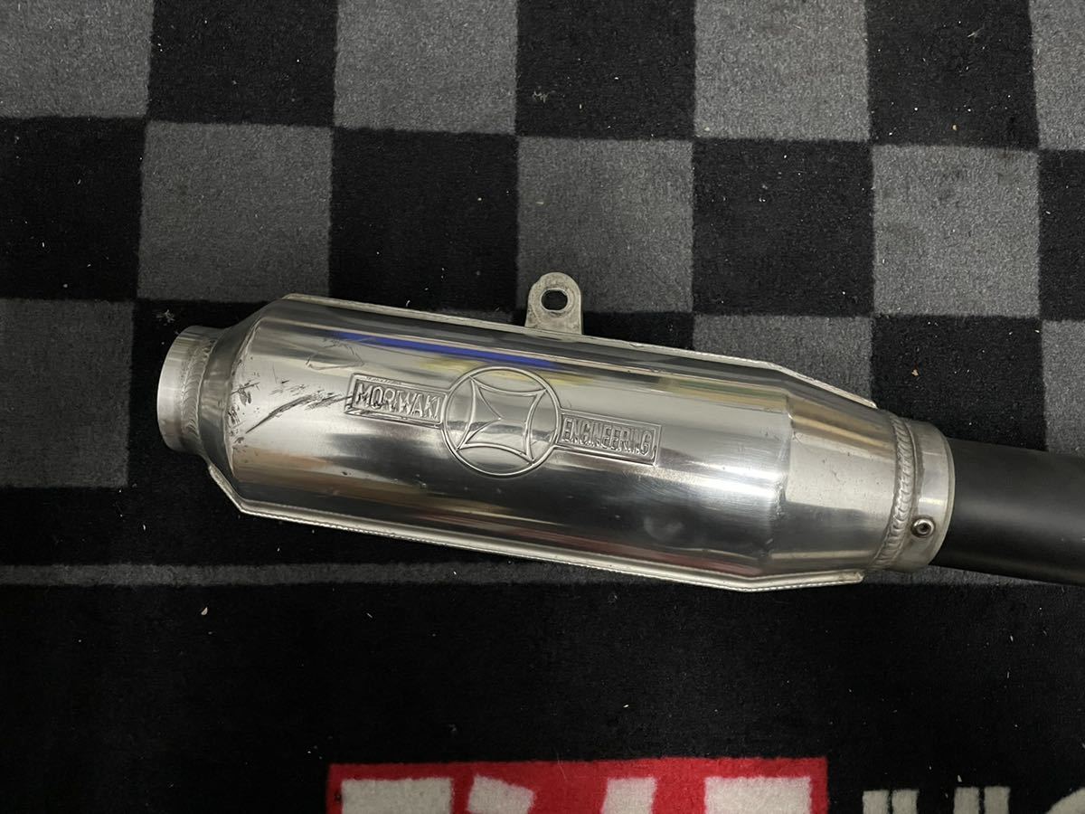 ゼファー750 モリワキモナカマフラー 車検対応 当時物 ゼファー400 