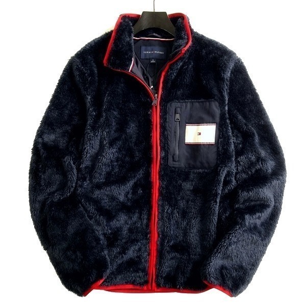 TOMMY HILFIGER トミー ヒルフィガー HARPER 配色パイピング ジップ 