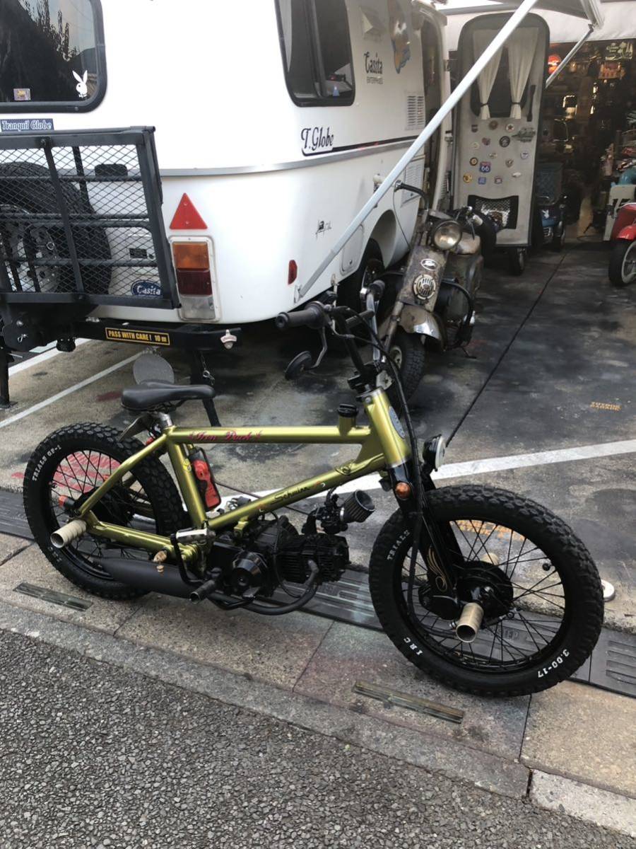 BMX カブ スーパーカブ チャリカブ BMXカブ オリジナル車両製作に