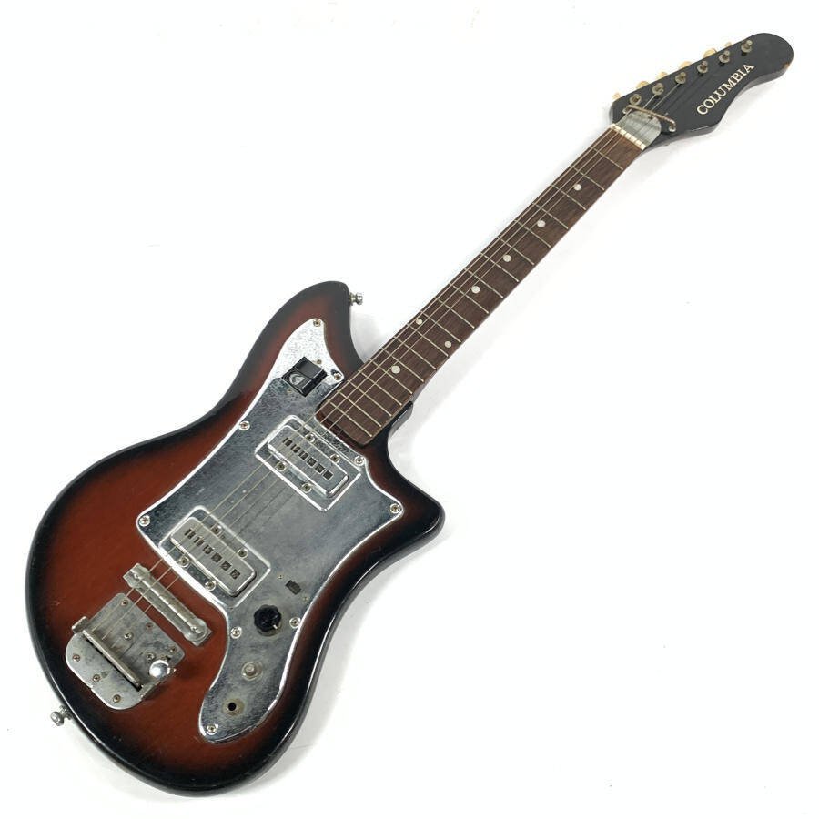 COLUMBIA コロンビア ビザールギター サンバースト系☆現状品 CSG-631