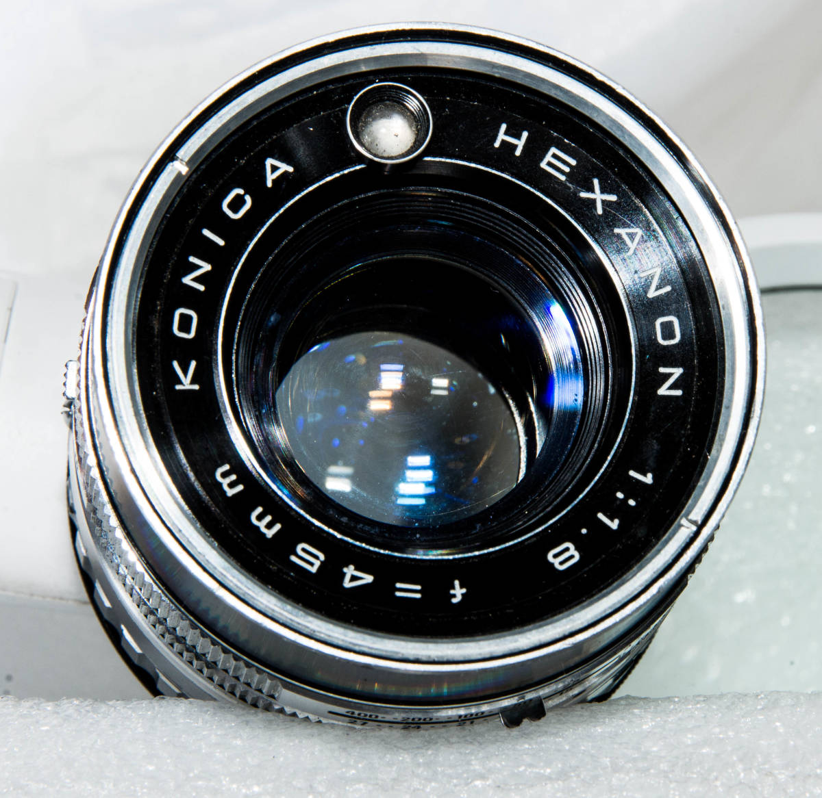 Konica hexanon 45mm f1.8 Eマウント 改造品