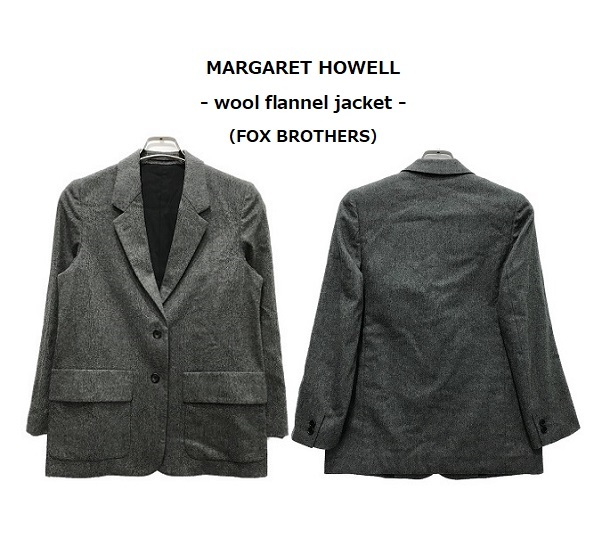 TK 価格 75，000円位 FOX BROTHERS マーガレットハウエル MARGARET