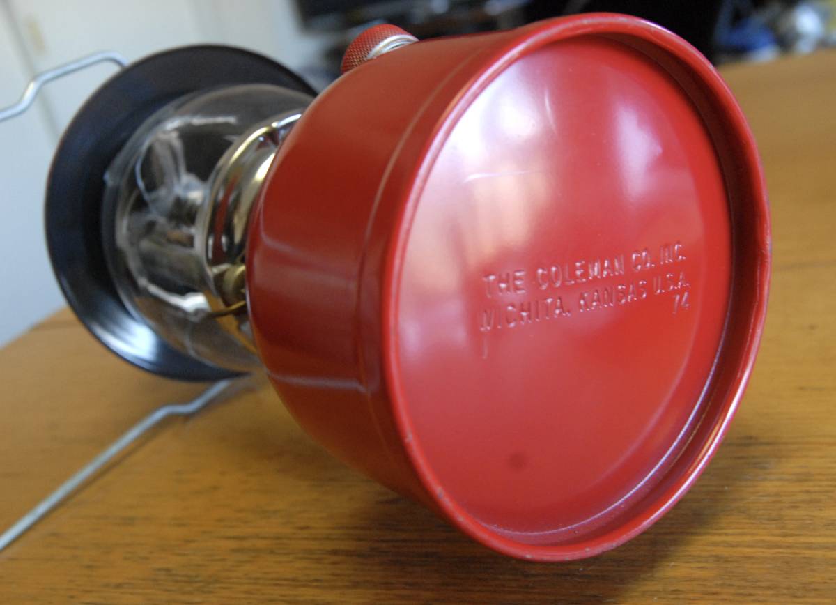Coleman☆コールマン ランタン 200A 1974年1月 ブラックダイアル 極上