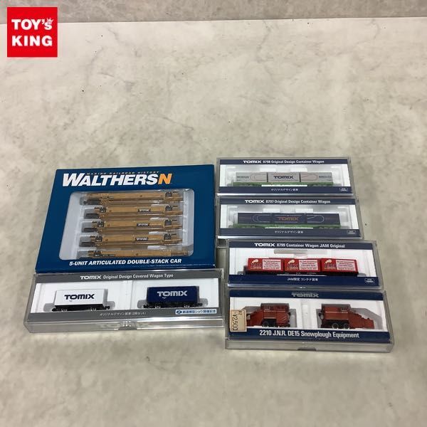 限定SALE，大人気 1円〜 TOMIX 等 Nゲージ 2210 国鉄DE15形 ラッセルユニット 8799 JAM限定 コンテナ貨車 他(鉄道模型)｜売買されたオークション情報、yahooの商品情報をアーカイブ公開 - オークファン その他