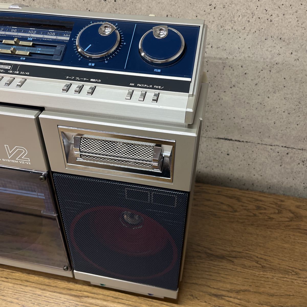 SHARP/シャープ/VZ-V2/DUAL-PLAY DISC STEREO SYSTEM/カセットデッキ