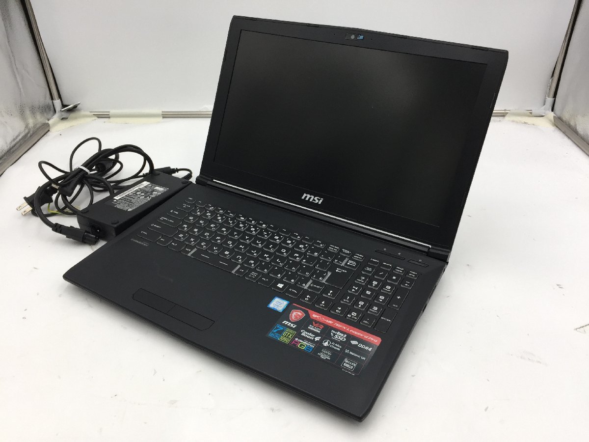 MSIゲーミングノートPC☆第7世代☆corei7-7700HQ☆SSD250GB☆メモリ 