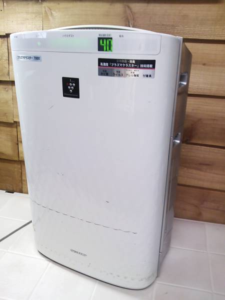 e◇SHARP 加湿空気清浄機 09年製 KC-Y80-W