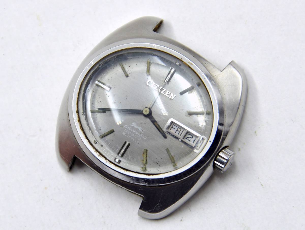 シチズンレオパール36000 ジャンク品 0 CITIZEN LEOPARD Leopard ⁄ 稼働品