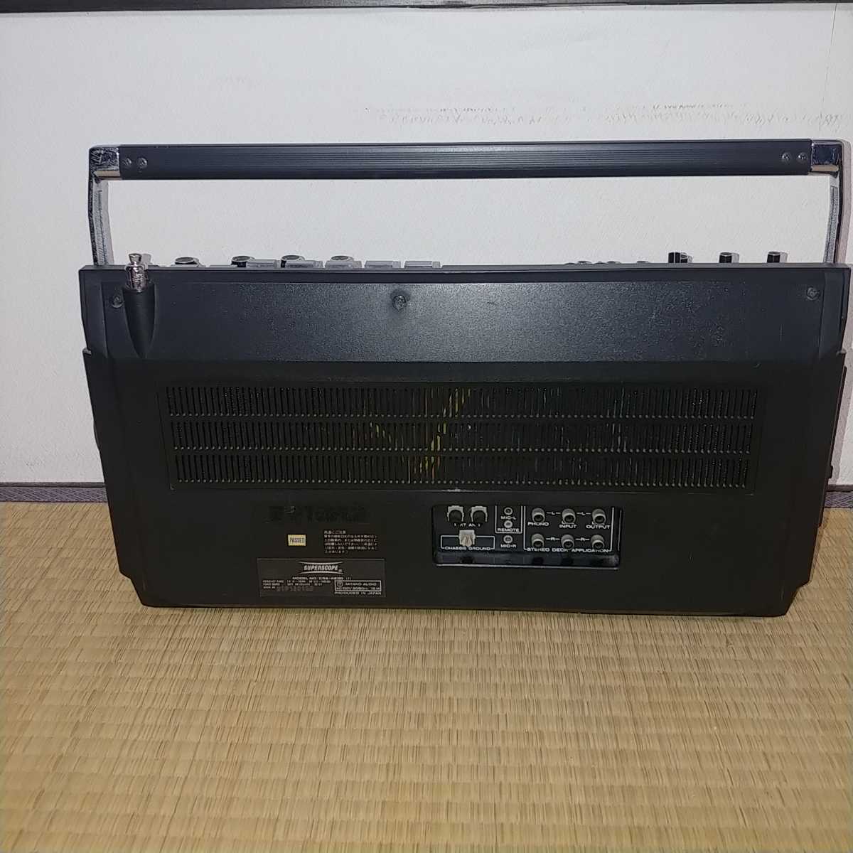 CRS-4800 ラジカセ CRS-4800整備品 Marantz Superscope マランツ 公式