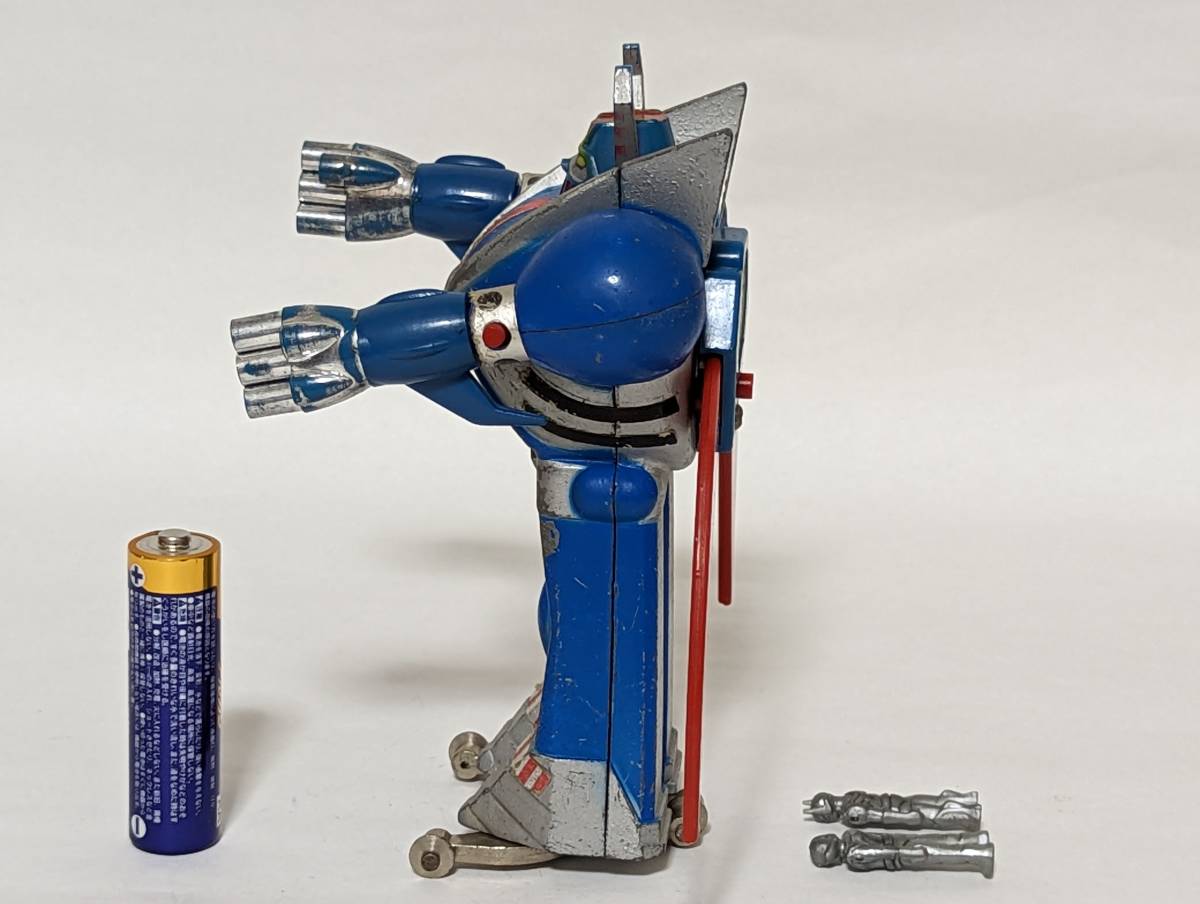 宇宙の騎士テカマン超合金 激レア 当時物 パーツストック付き 中嶋